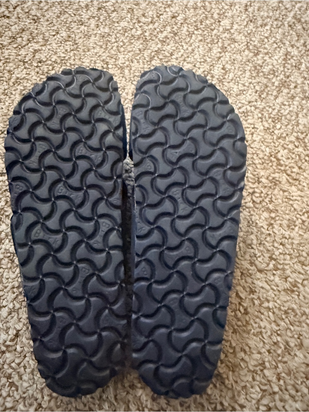 Birkenstock Cruz Nubuck Cross-Strap Sandals in Navy - Picture 6 of 6